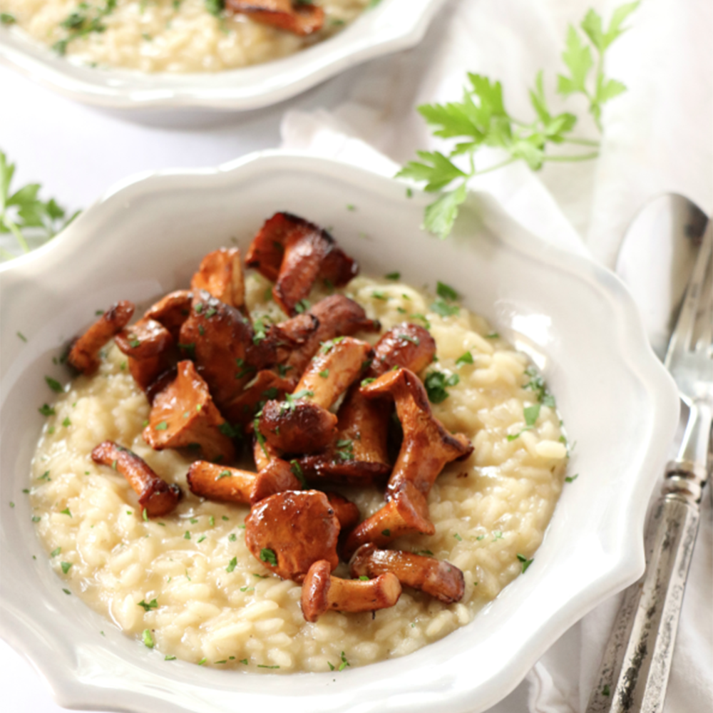 Jolee's Kitchen: Chanterelle Mushroom Risotto