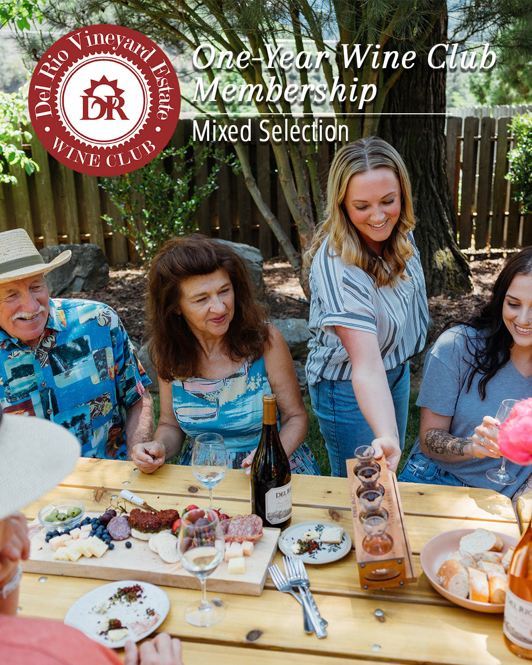 2025 Pre-paid 1 year Wine Club Membership - Mixed Selection