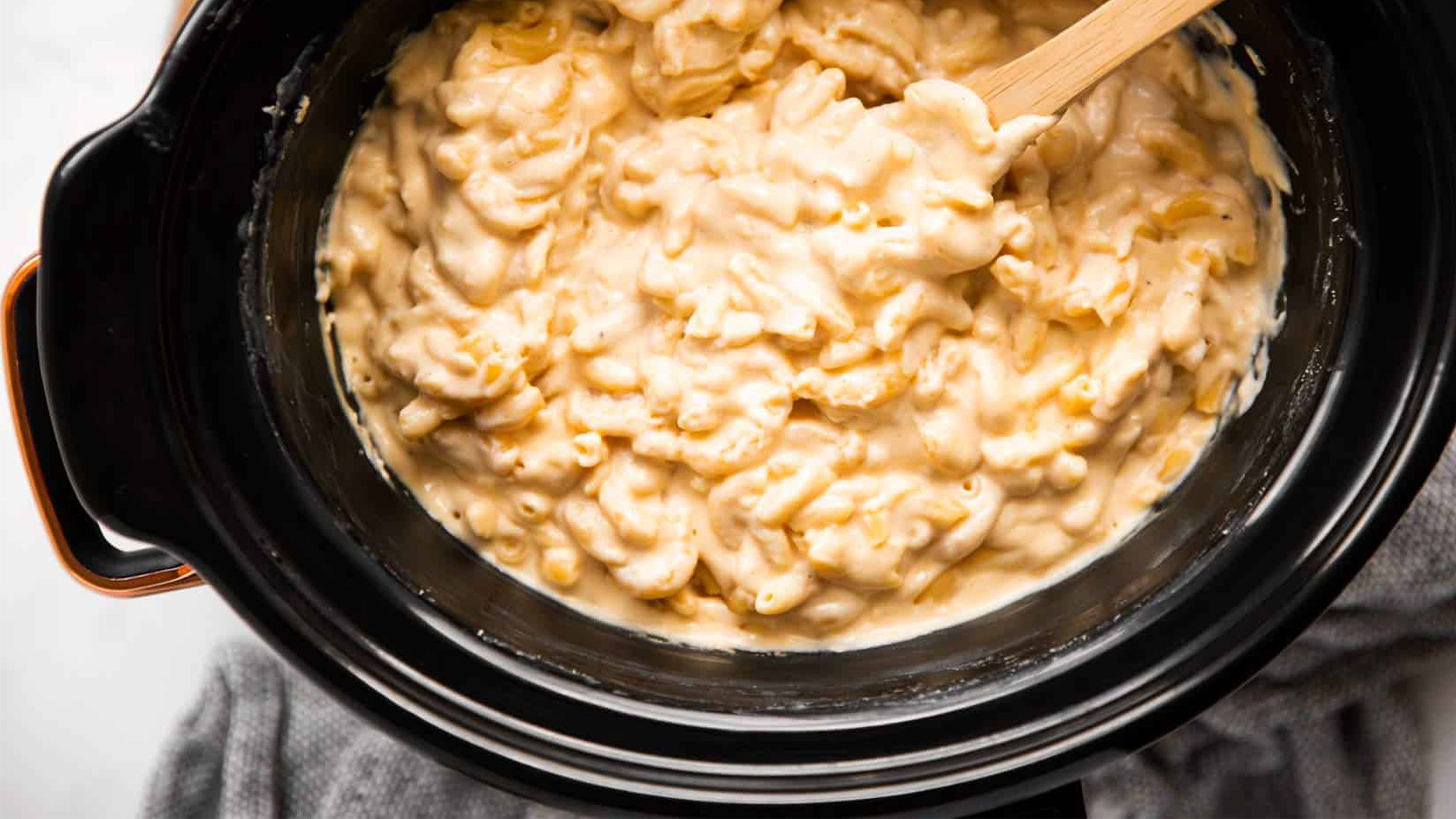 Not your Grandma's Crock Pot Mac & Cheese