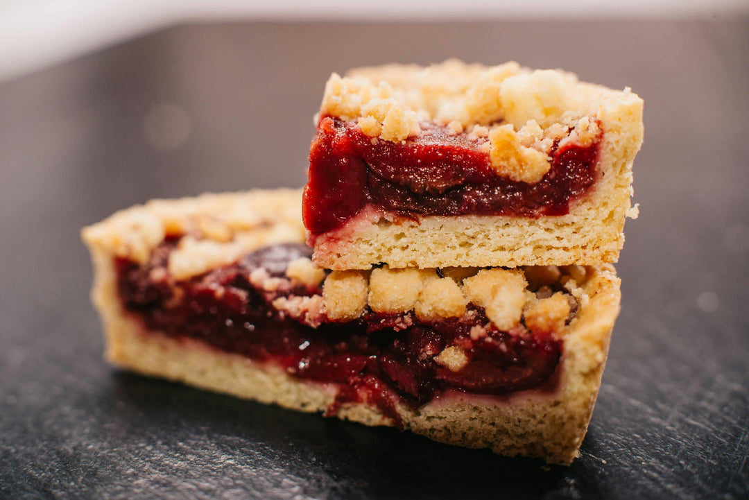Cherry Pie Crumble Bars