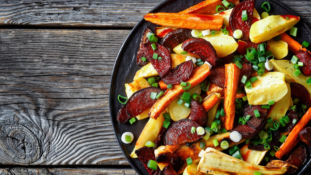 Roasted Root Vegetables with Crispy Sage