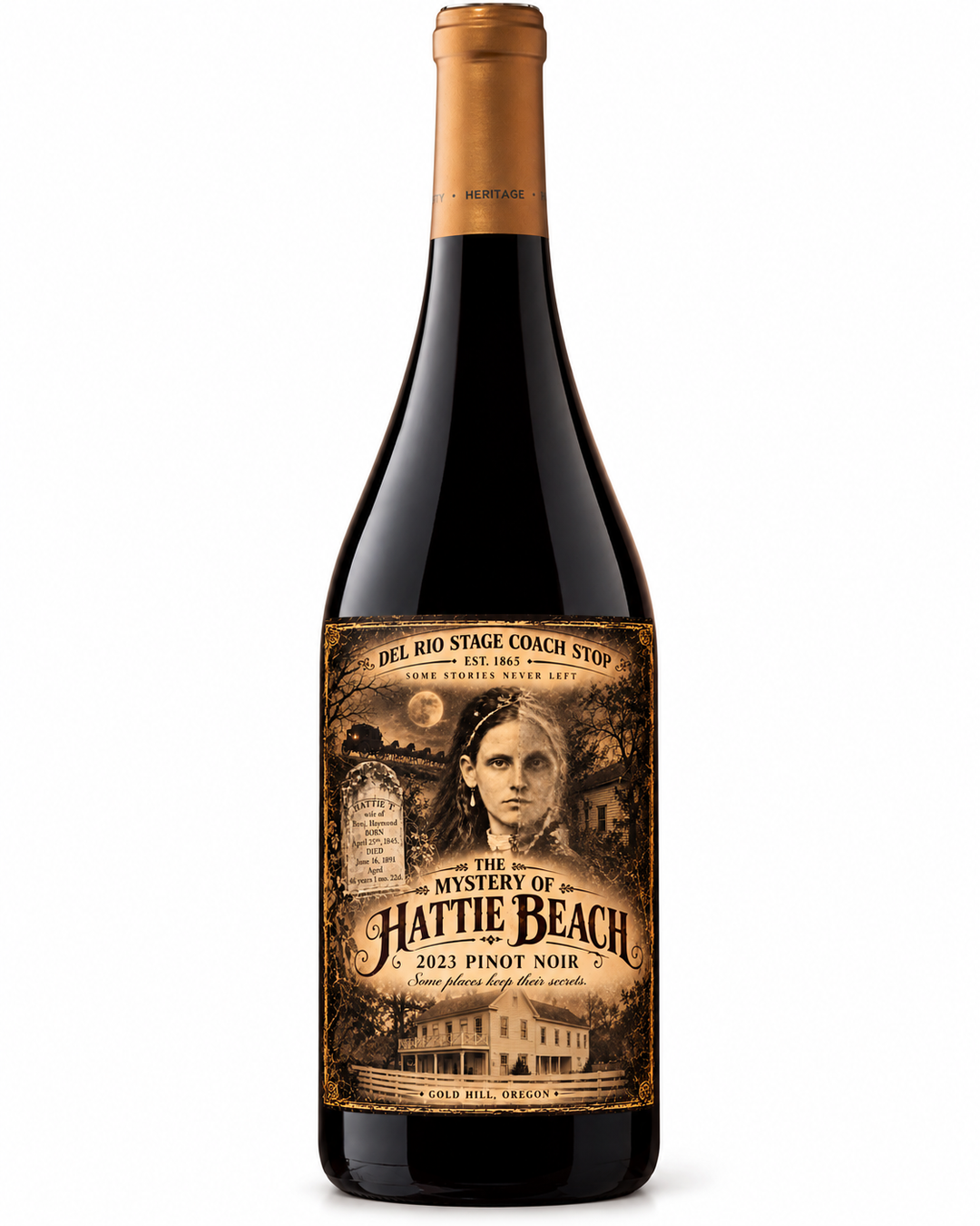 Mystery of Hattie Beach Pinot Noir