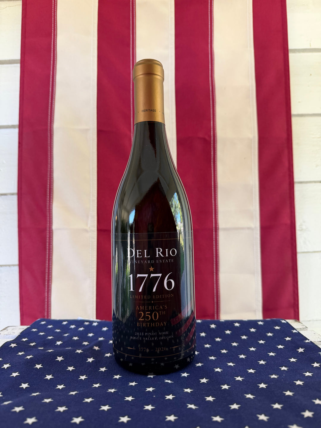 Celebratory 250 Years Bottle of 2023 Pinot Noir