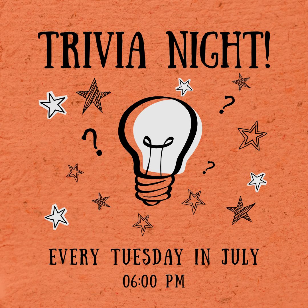Tuesday Trivia! July 7th